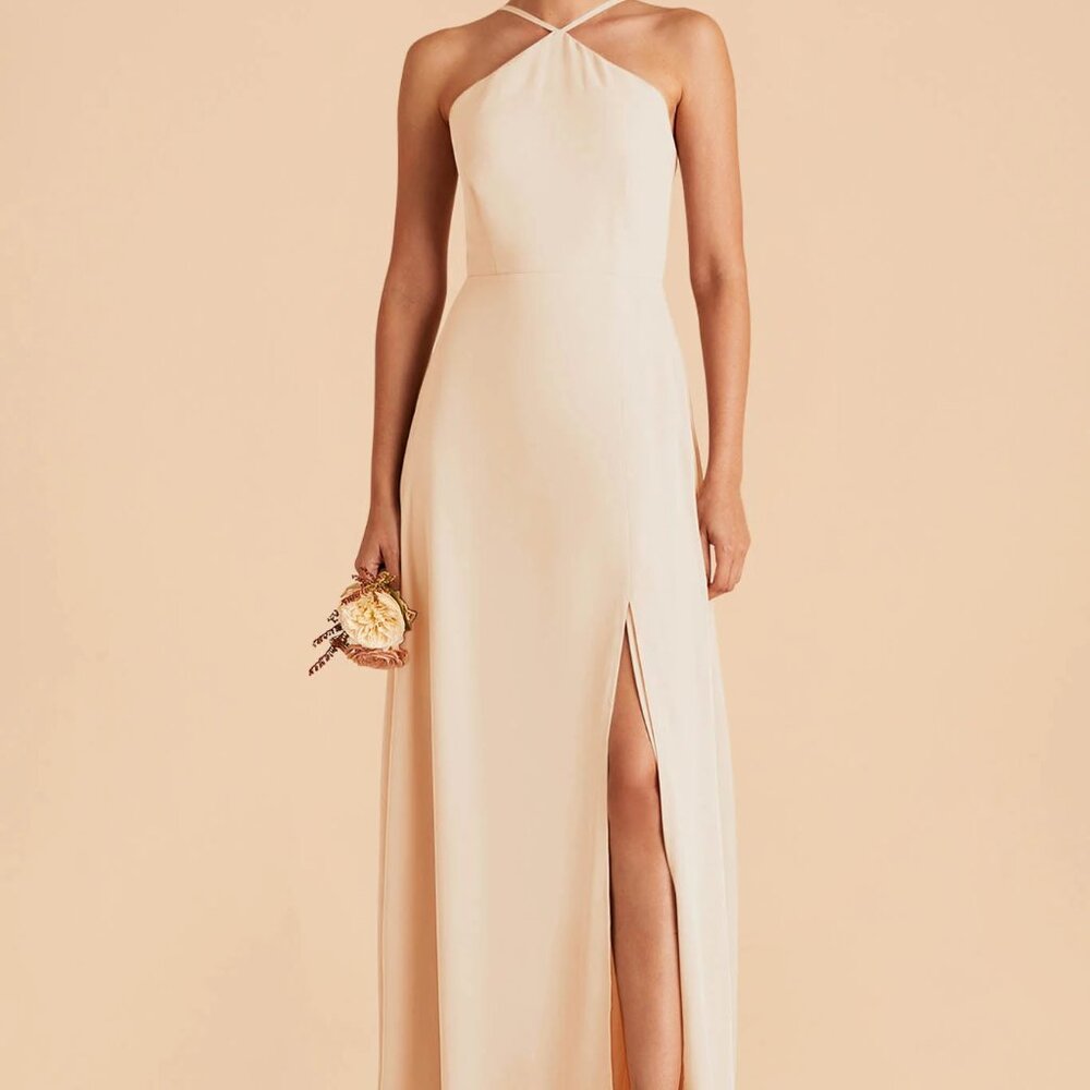 Bridesmaids Dress in Champagne - Juliet Dress in Chiffon